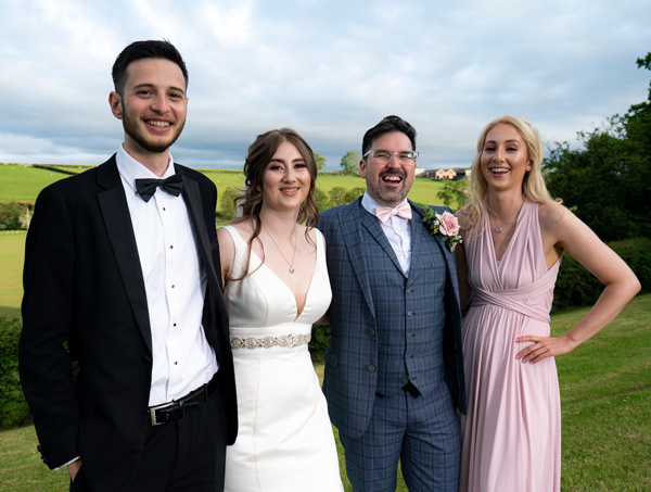 Wedding Photographer Ayrshire - At Barwheys near Maybole