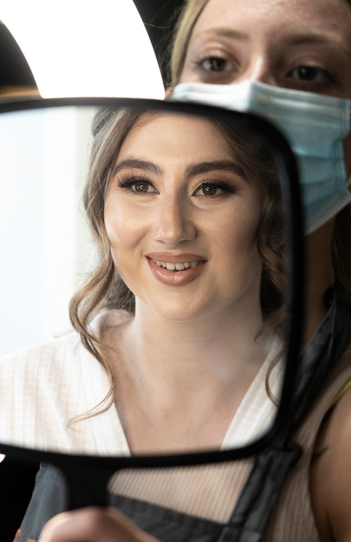 Wedding Photographer Ayrshire - Bride Make-up